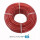 PVC Druckluft-Gewebeschlauch für Lebensmittel farbig 25 Meter Rolle Rot 6 mm