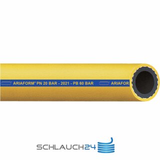 Ariaform Yellow Pressluftschlauch - Wasserschlauch gelb