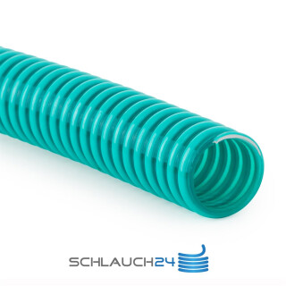 Saugschlauch Spiralschlauch grün (Meterware) 38mm
