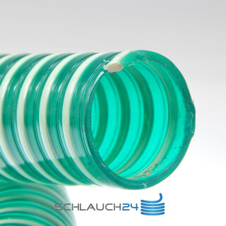 Saugschlauch Spiralschlauch grün (Meterware) 50mm