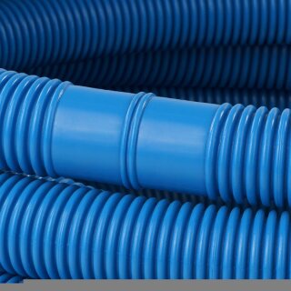 Schwimmbadschlauch Poolschlauch Saugschlauch Solarschlauch Ø 38mm blau