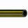 Calorform Gummi / EPDM Wasserschlauch schwarz/gelb (Meterware)