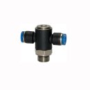 T-Steckverschraubung mit Innensechskant drehbar...