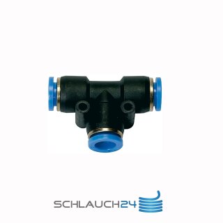 T-Steckverbindung T-Stück Blaue Serie 10 mm