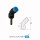 Steckverbinder mit Stecknippel Winkel 45° Blaue Serie Stecknippel 10mm / Schlauch 10mm
