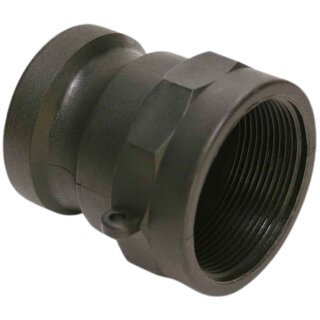 Kupplung System "Kamlok" Vaterteil mit Innengewinde Typ A Polypropylen 1 1/4"