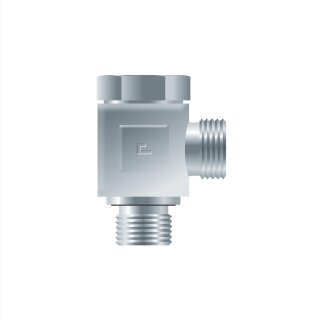 Drosselfreie Schwenkverschraubung metrisch WH15LM-ED OMD