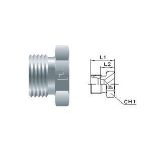 Rohrverschlussdeckel ROV10S OMD
