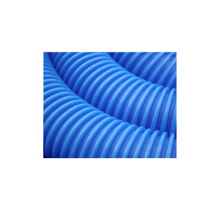 Schwimmbadschlauch Poolschlauch Saugschlauch mit festen Muffen 38mm Blau 11m