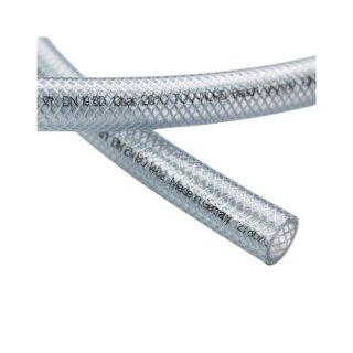 Robuster Druckluftschlauch – Lebensmittelecht & flexibel, 15 mm PVC-Gewebe