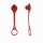 20 x Hydraulik Staubschutz Staubkappe für Standardmuffe Baugröße 3 Rot