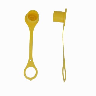 5 x Hydraulik Staubschutz Staubkappe für Standardstecker Baugröße 3