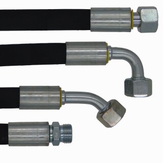 Hydraulikschlauch 2SC DN10-12 L von 200mm bis 1.900mm 600 mm DKOL - CEL