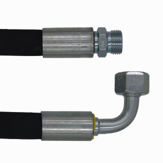 Hydraulikschlauch 2SC DN10-12 L von 200mm bis 1.900mm 1600 mm CEL - DKOL90