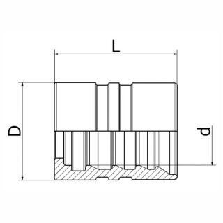 Pressfassung VC4 für V8-4SP
