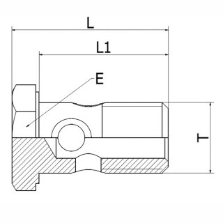 Hohlschraube Zöllig BMG 1/4-19
