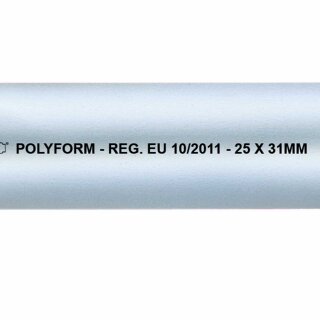 POLYFORM Weich-PVC Schlauch für die Lebensmittel- und Pharmaindustrie.