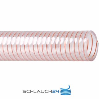ARMOFLEX PU/FOOD Hochabriebfester und lebensmittelbeständiger Saug- und Druckschlauch.
